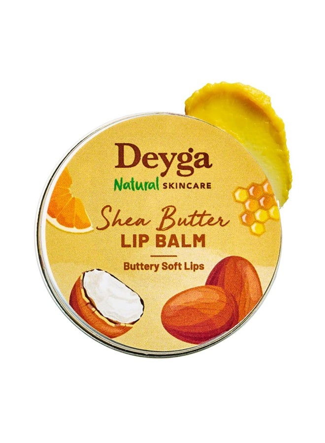 Deyga Shea Butter Lip Balm | Tinted Lip Care | For Dry & Chapped Lips | Moisturizing Lip Balm | For Women & Men | 1 Count 10g - Image 1
